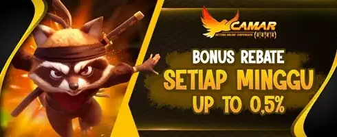Rebate Mingguan Tanpa Batas Slot Game promotion banner